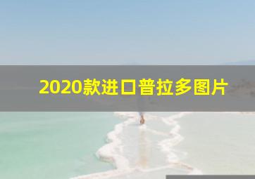 2020款进口普拉多图片