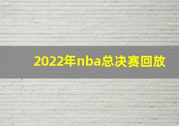 2022年nba总决赛回放