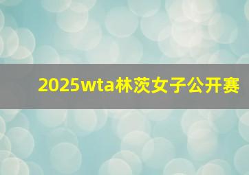 2025wta林茨女子公开赛