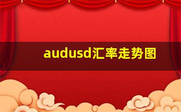 audusd汇率走势图