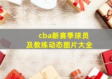 cba新赛季球员及教练动态图片大全