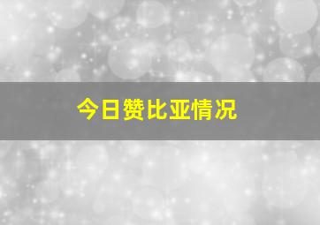 今日赞比亚情况