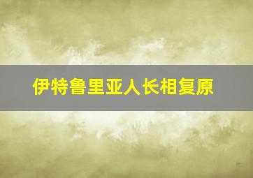 伊特鲁里亚人长相复原