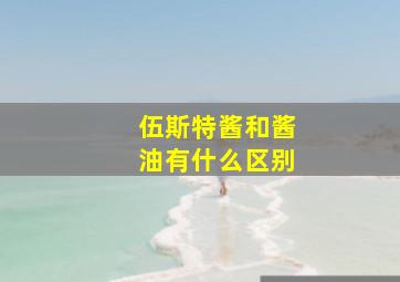 伍斯特酱和酱油有什么区别