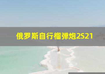 俄罗斯自行榴弹炮2S21