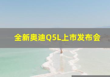 全新奥迪Q5L上市发布会