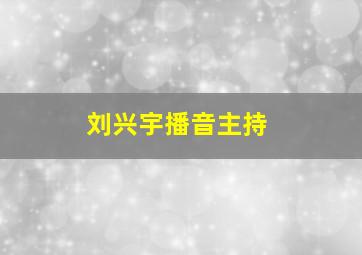 刘兴宇播音主持