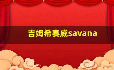 吉姆希赛威savana