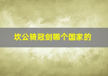 坎公骑冠剑哪个国家的