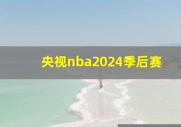 央视nba2024季后赛