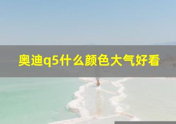 奥迪q5什么颜色大气好看