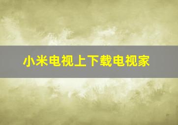 小米电视上下载电视家