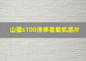 山猫s100滑移装载机图片