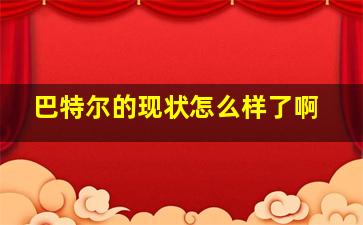 巴特尔的现状怎么样了啊