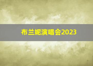 布兰妮演唱会2023