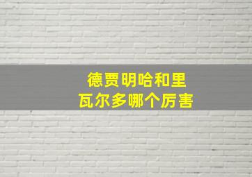 德贾明哈和里瓦尔多哪个厉害