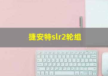 捷安特slr2轮组