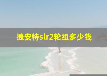 捷安特slr2轮组多少钱