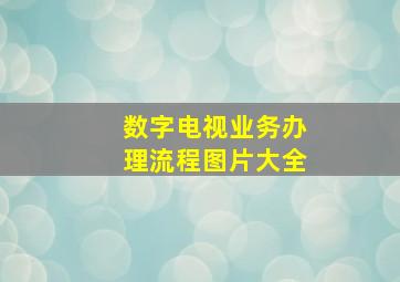 数字电视业务办理流程图片大全