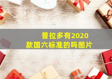 普拉多有2020款国六标准的吗图片