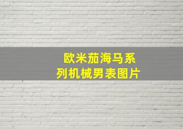 欧米茄海马系列机械男表图片