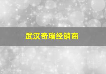 武汉奇瑞经销商