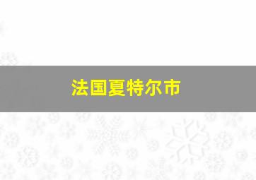 法国夏特尔市