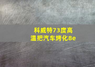 科威特73度高温把汽车烤化8e