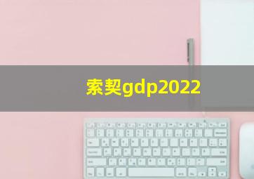 索契gdp2022