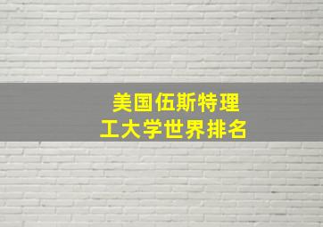 美国伍斯特理工大学世界排名