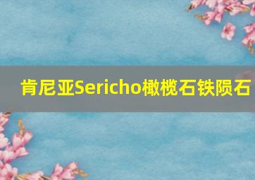 肯尼亚Sericho橄榄石铁陨石