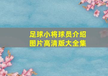 足球小将球员介绍图片高清版大全集