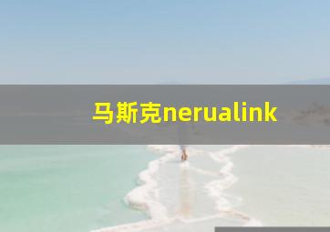 马斯克nerualink